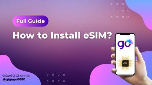 How to install Jordan eSIM
